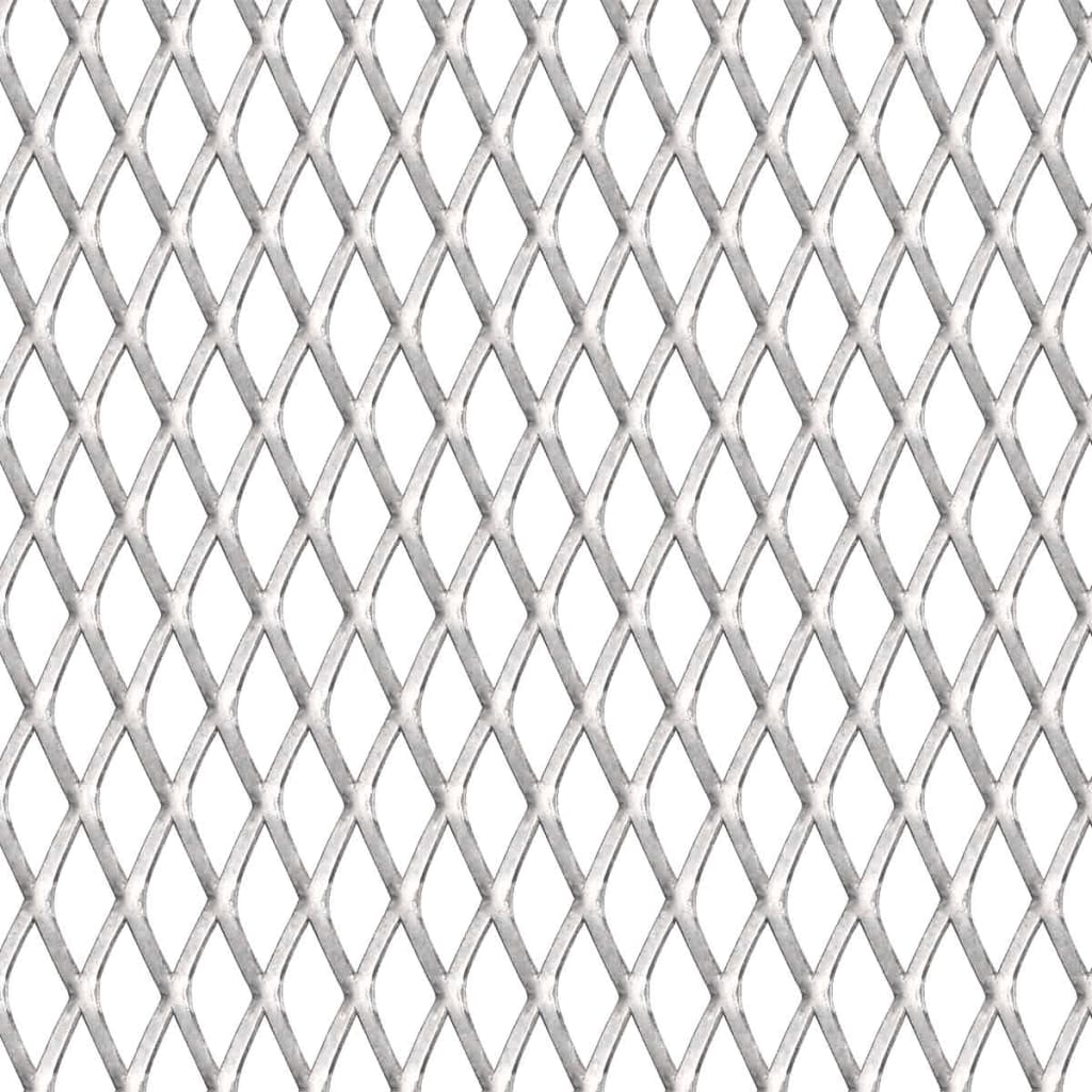 vidaXL Vrtna mrežasta ograda od nehrđajućeg čelika 50x50 cm 30x17x2,5 mm