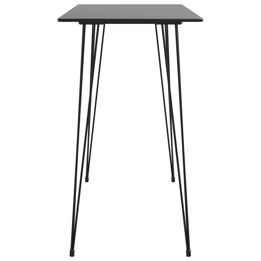 vidaXL Barski stol crni 120 x 60 x 105 cm