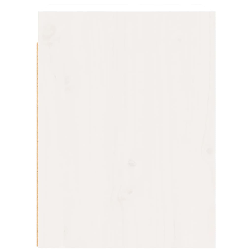 vidaXL Zidni ormarić bijeli 30 x 30 x 40 cm od masivne borovine