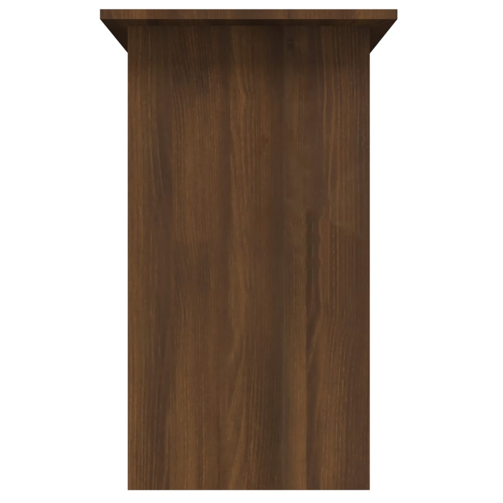 vidaXL Radni stol boja smeđeg hrasta 80x45x74 cm od konstruiranog drva