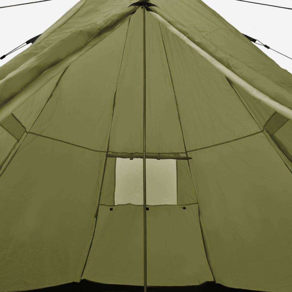 vidaXL Šator za 4 osobe Zeleni