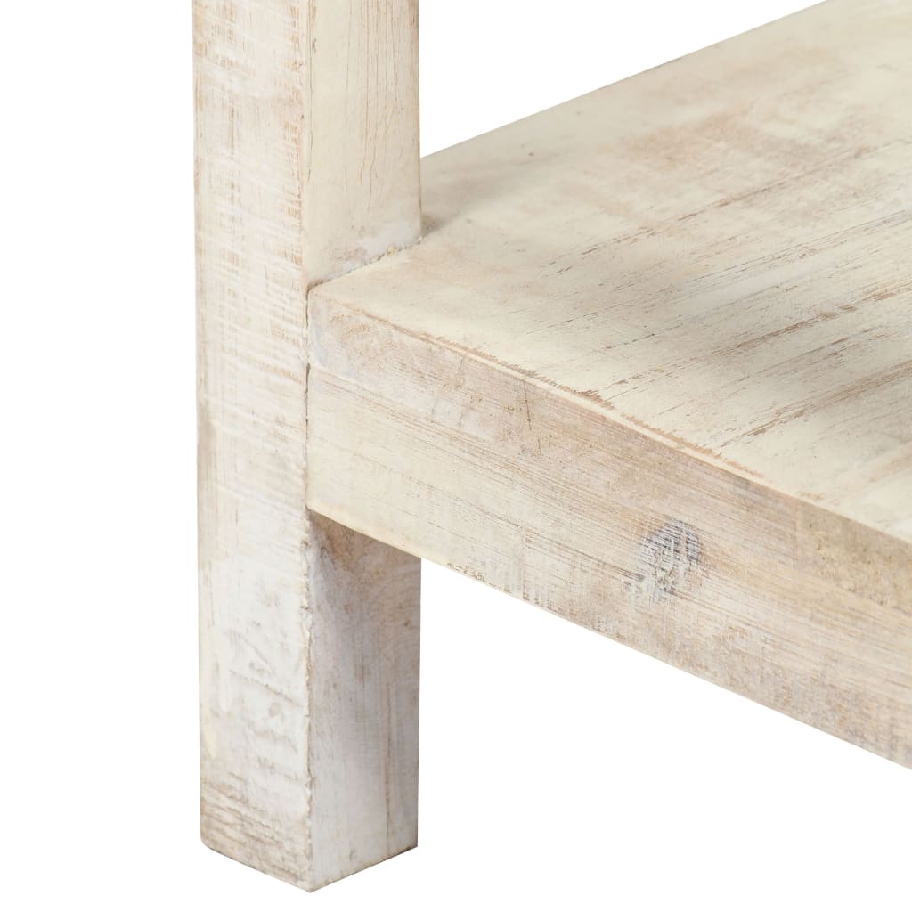 vidaXL Konzolni stol od masivnog drva manga 120 x 35 x 75 cm