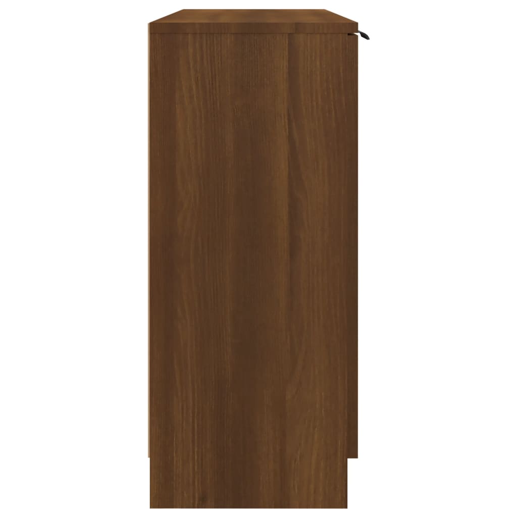 vidaXL Komoda boja smeđeg hrasta 90,5x30x70 cm od konstruiranog drva