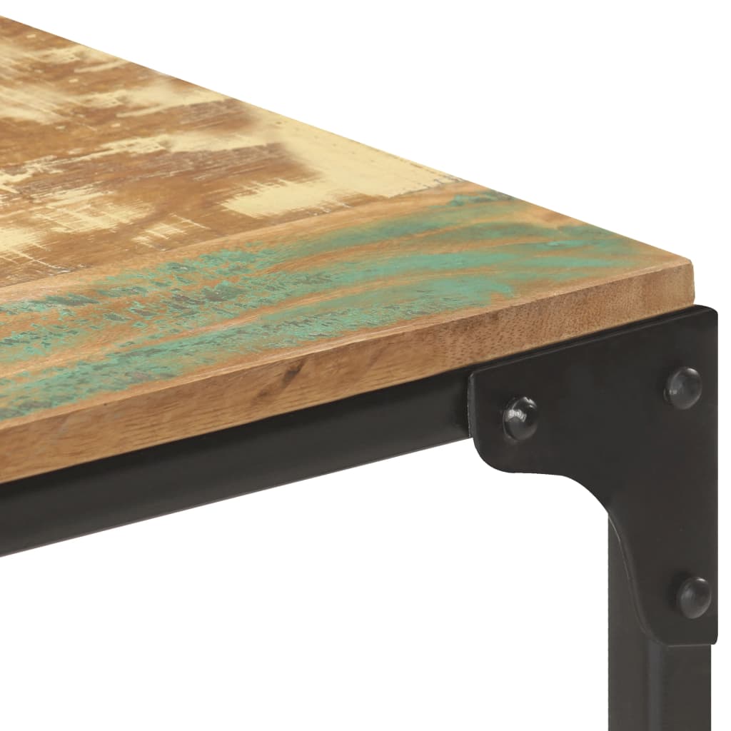 vidaXL Konzolni stol 110 x 30 x 75 cm od masivnog obnovljenog drva