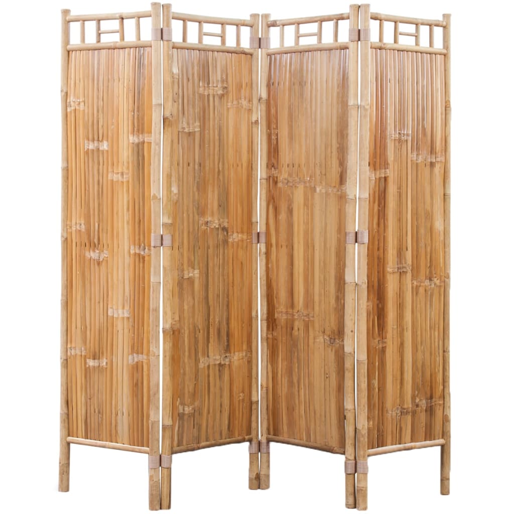 Sobna Pregrada od Bambusa s 4 panela