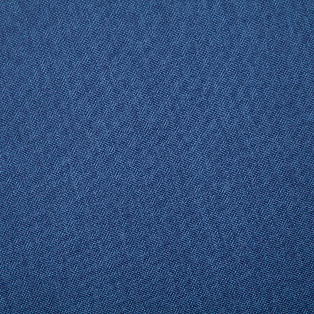 vidaXL Trosjed od tkanine plavi