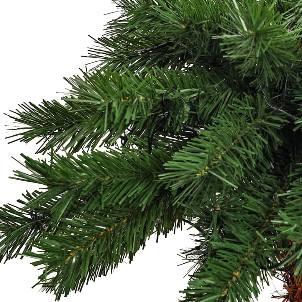 vidaXL Božićno drvce s LED svjetlima 180 cm