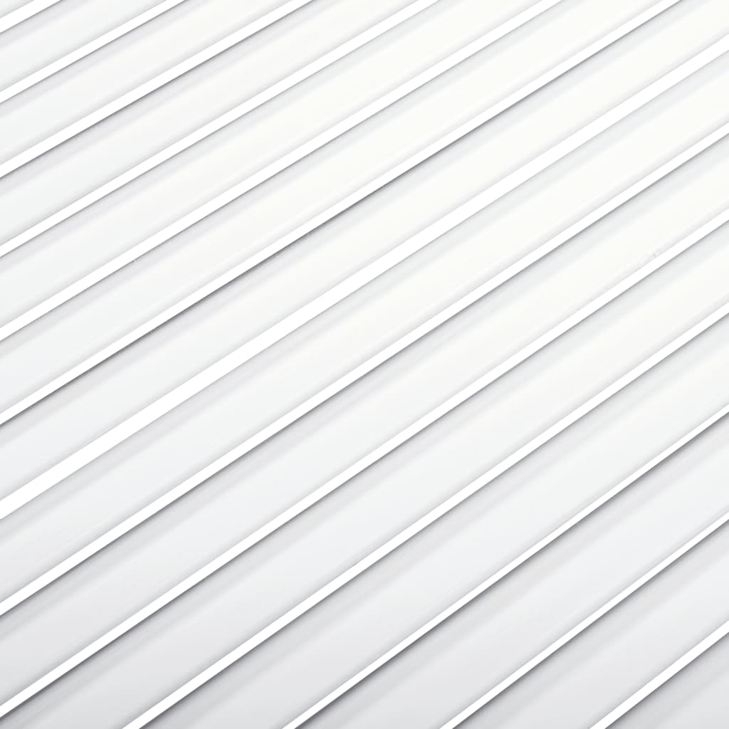 vidaXL Vrata za ormarić rešetkasti dizajn bijela 69 x 59,4 cm borovina