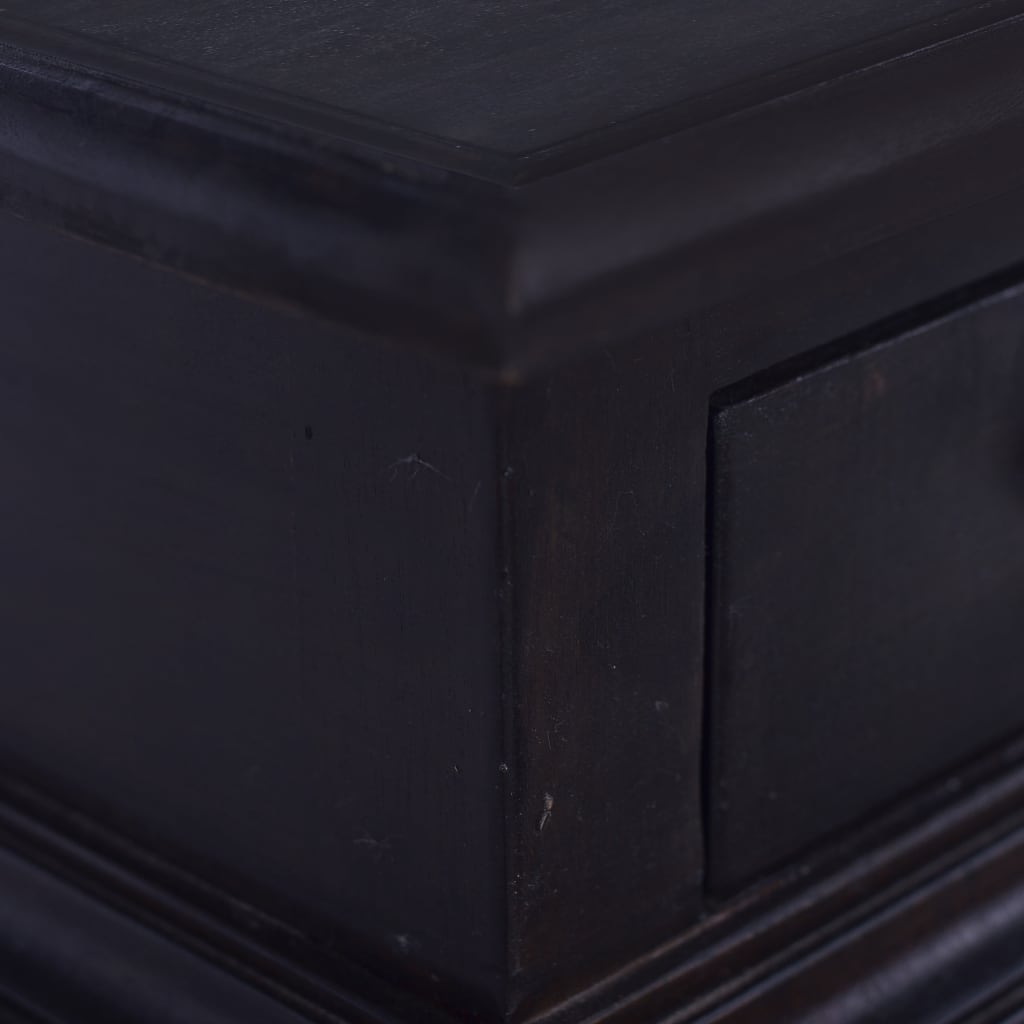 vidaXL Noćni ormarić boja crne kave 35 x 30 x 60 cm od drva mahagonija
