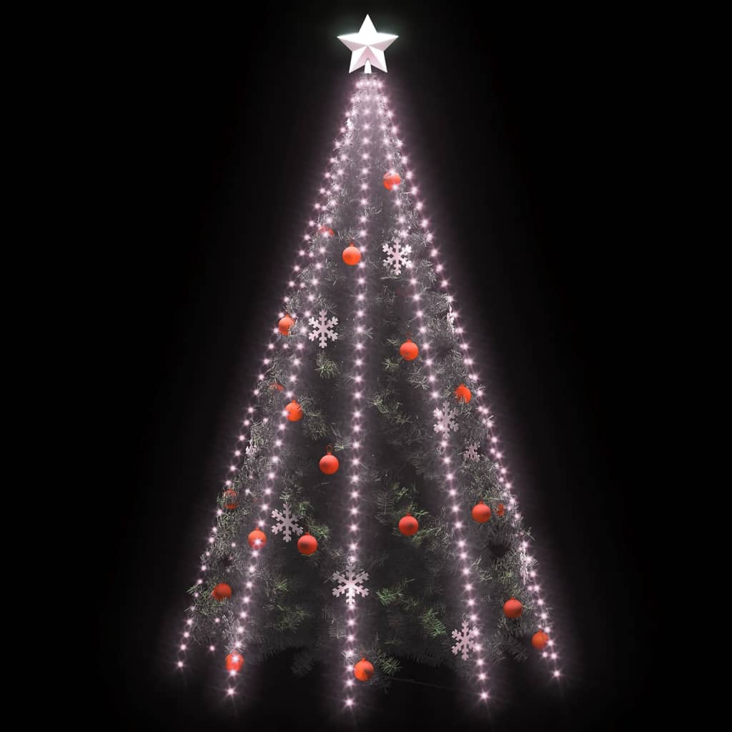 vidaXL Mrežasta svjetla za božićno drvce s 400 LED žarulja 400 cm