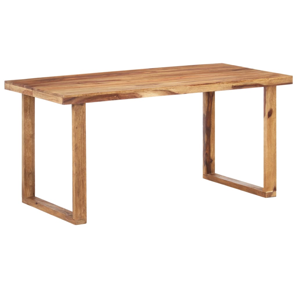 vidaXL Blagovaonski stol 160 x 80 x 76 cm od masivnog drva šišama