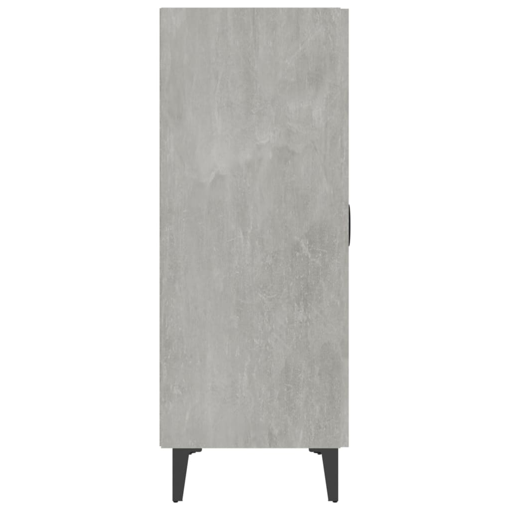 vidaXL Komoda siva boja betona 70x34x90 cm od konstruiranog drva