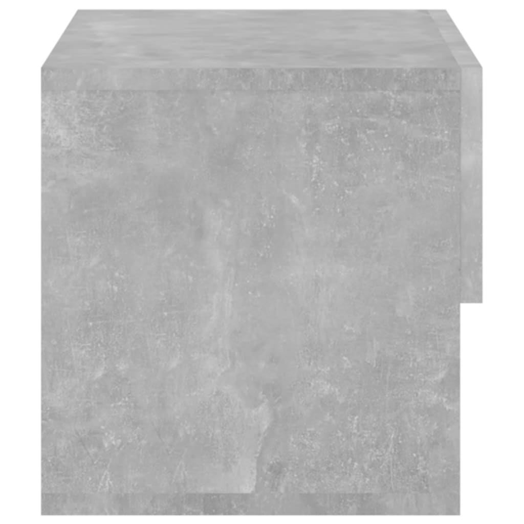 vidaXL Zidni noćni ormarići 2 kom siva boja betona