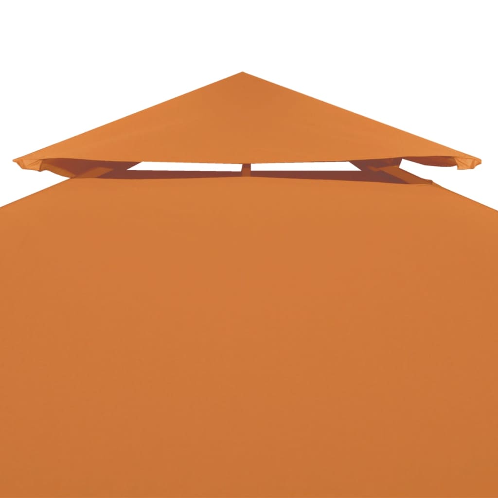 vidaXL Zamjenski pokrov za sjenicu 310 g/m² narančasti 3 x 4 m