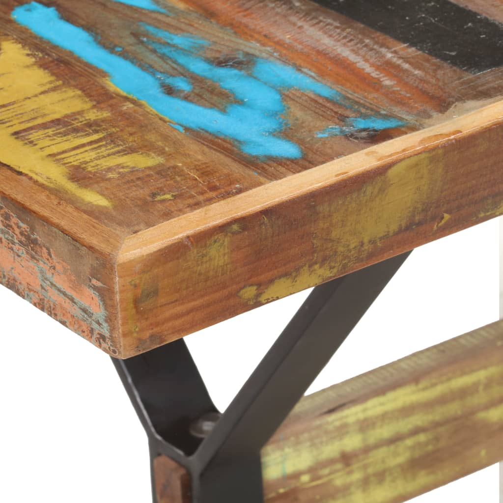 vidaXL Blagovaonski stol 140 x 70 x 76 cm od masivnog obnovljenog drva