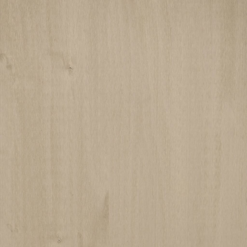 vidaXL Komoda HAMAR boja meda 113 x 40 x 80 cm od masivne borovine
