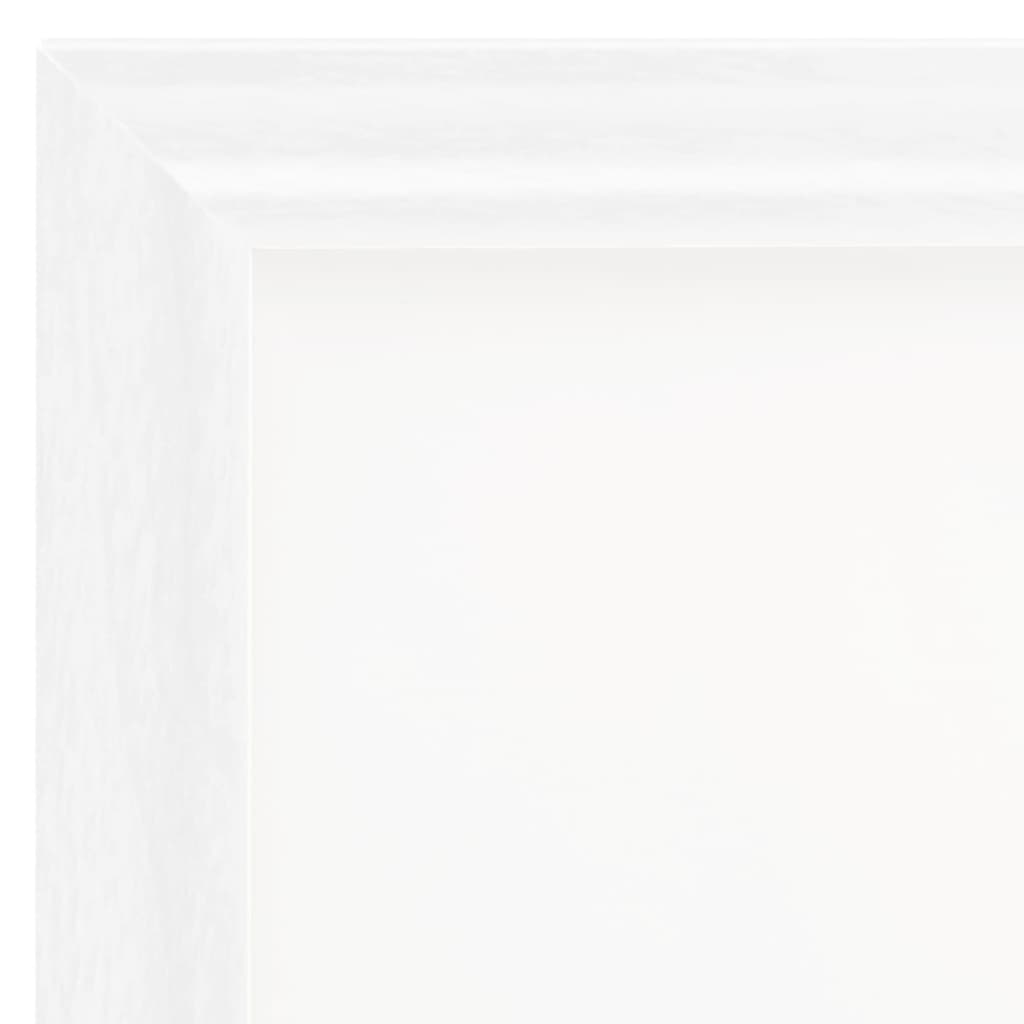 vidaXL Okviri za fotografije 5 kom za stol bijeli 13 x 18 cm MDF