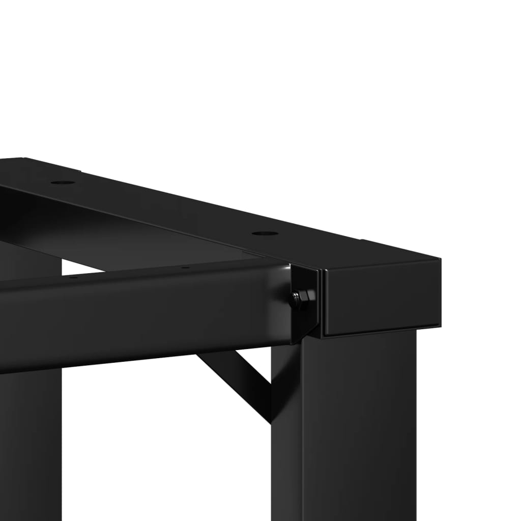 vidaXL Noge za stolić za kavu s O-oblikom 40x40x33 cm lijevano željezo