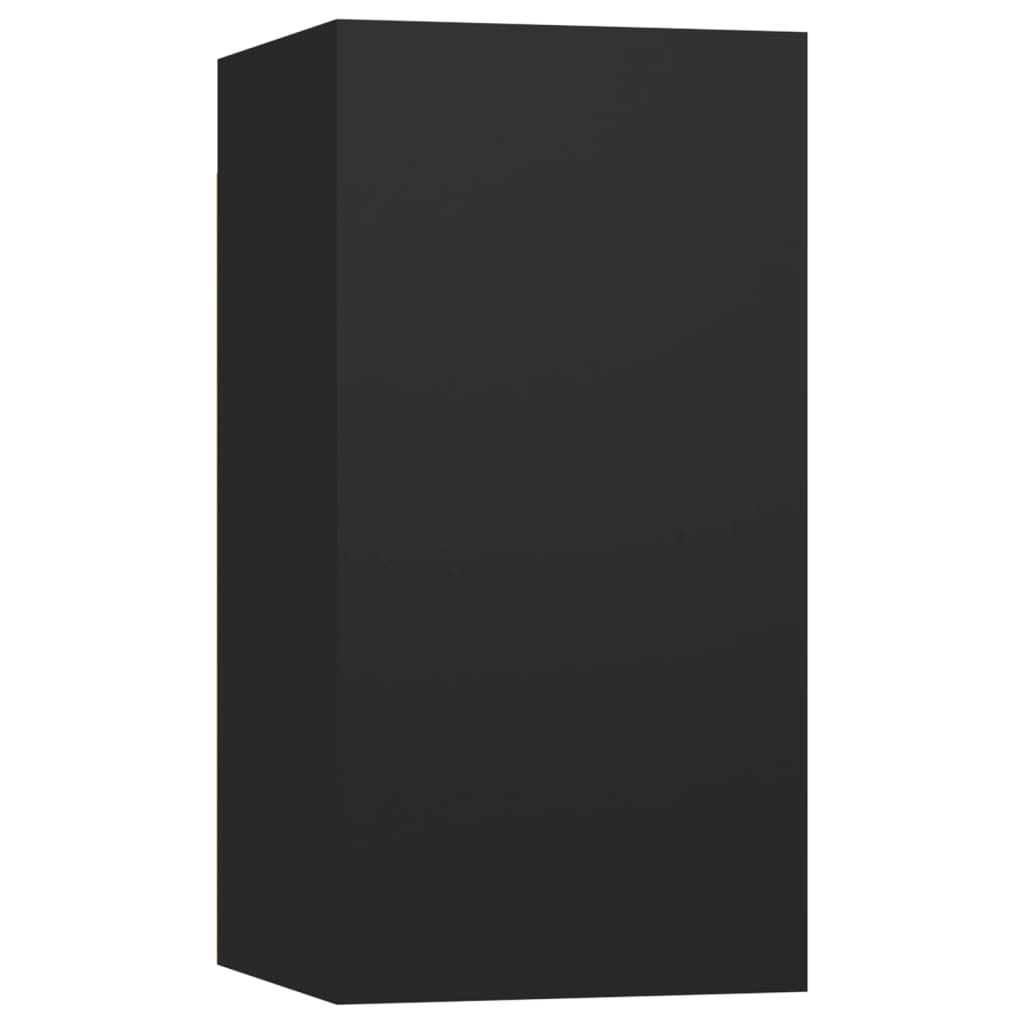 vidaXL TV ormarić crni 30,5 x 30 x 60 cm konstruirano drvo