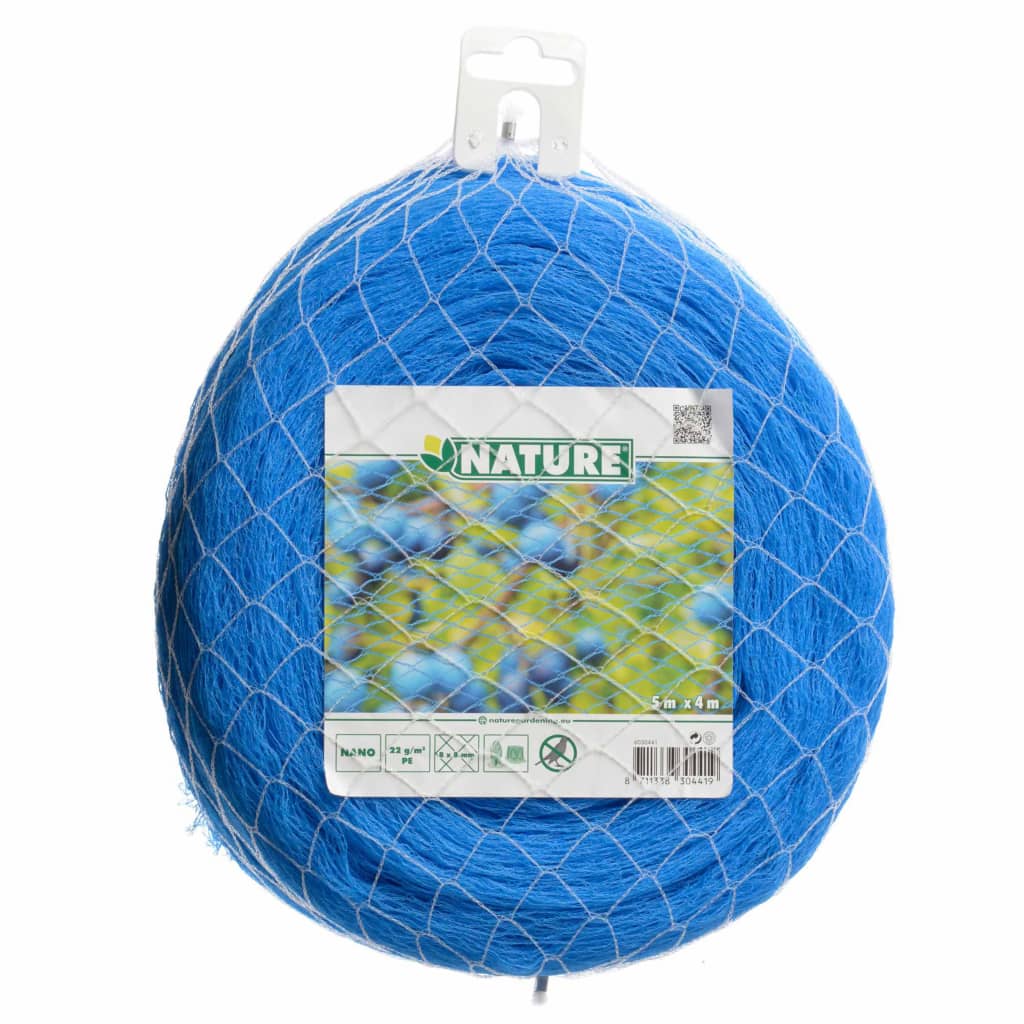 423502 Nature Bird Netting "Nano" 10x4 m Blue