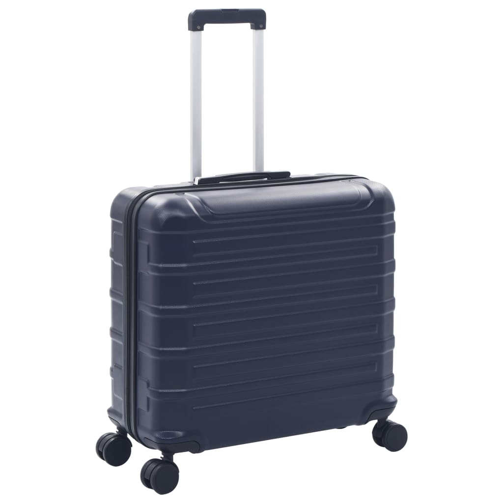 vidaXL 2-dijelni set čvrstih kovčega modri ABS