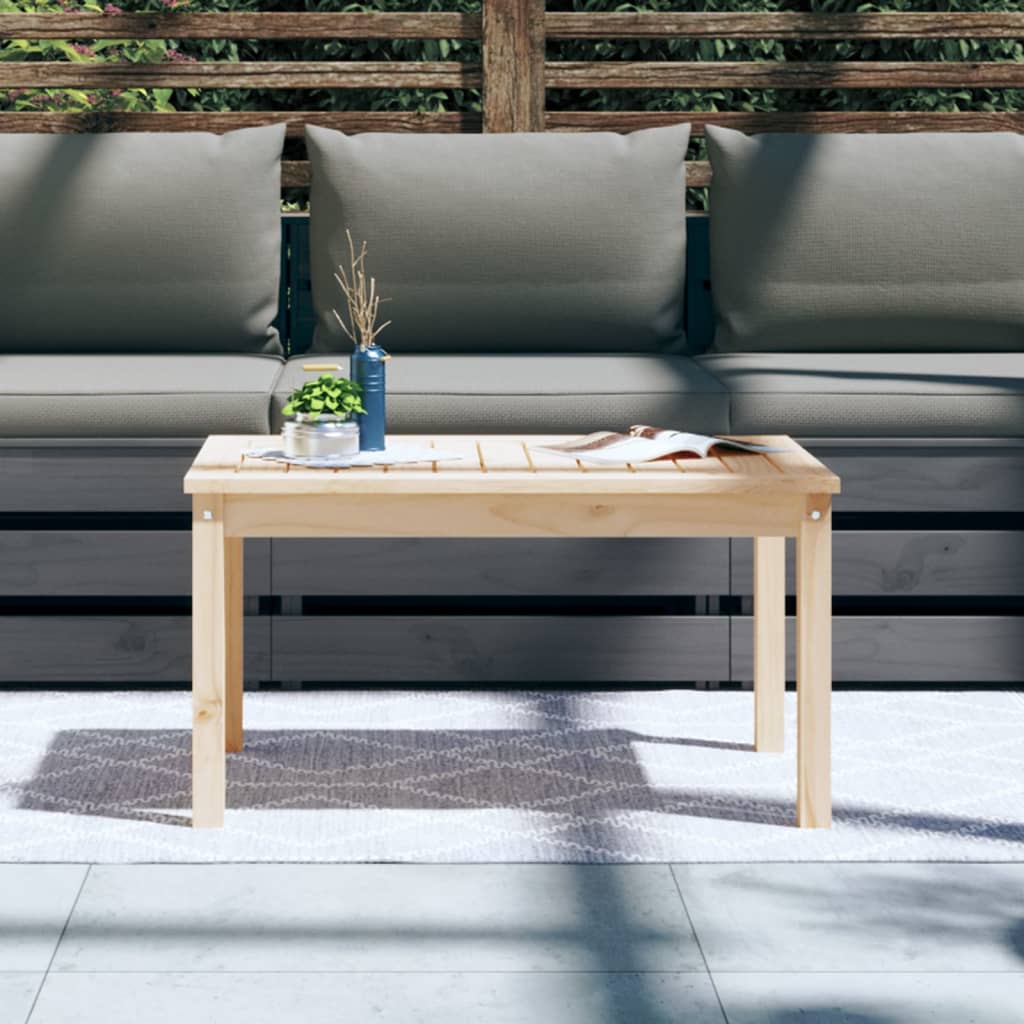 vidaXL Vrtni stol 82,5 x 50,5 x 45 cm od masivne borovine
