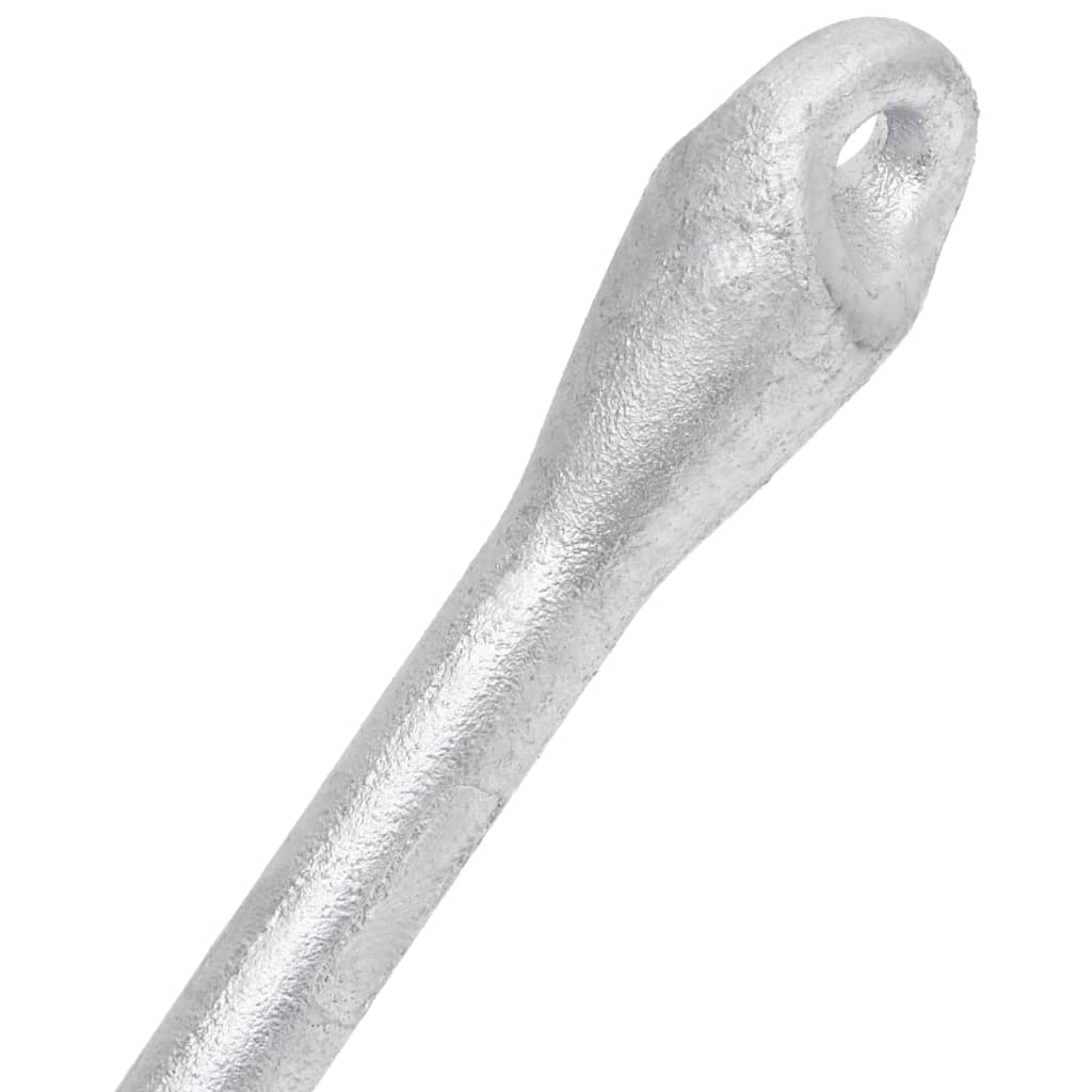 vidaXL Sklopivo sidro srebrno 1,5 kg od kovanog željeza