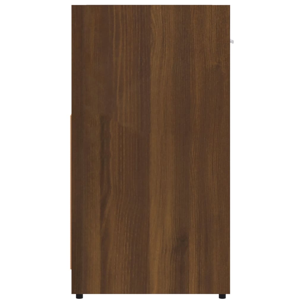 vidaXL Kupaonski ormarić boja smeđeg hrasta 60 x 33 x 60 cm drveni