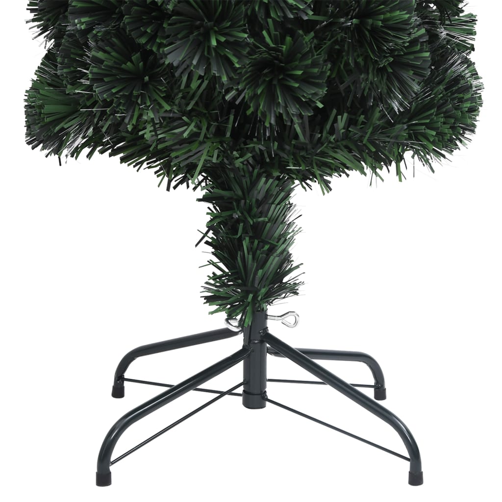 vidaXL Umjetno tanko božićno drvce sa stalkom 120 cm optička vlakna