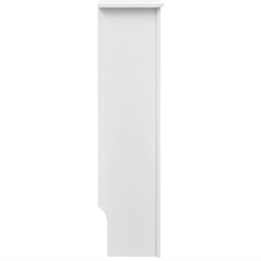 Bijeli MDF Zaštitni Pokrov za Radijator 112 cm