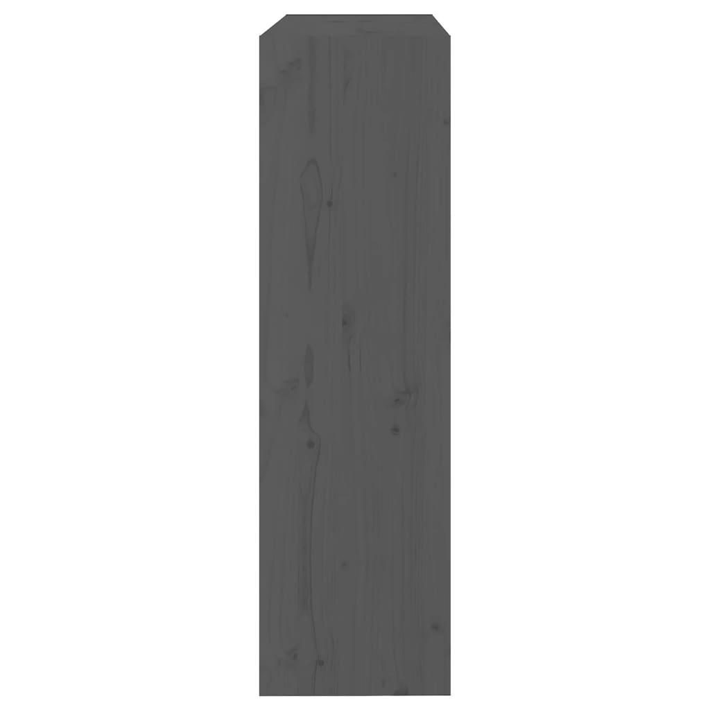 vidaXL Ormarić za knjige / sobna pregrada sivi 80x30x103,5 cm borovina
