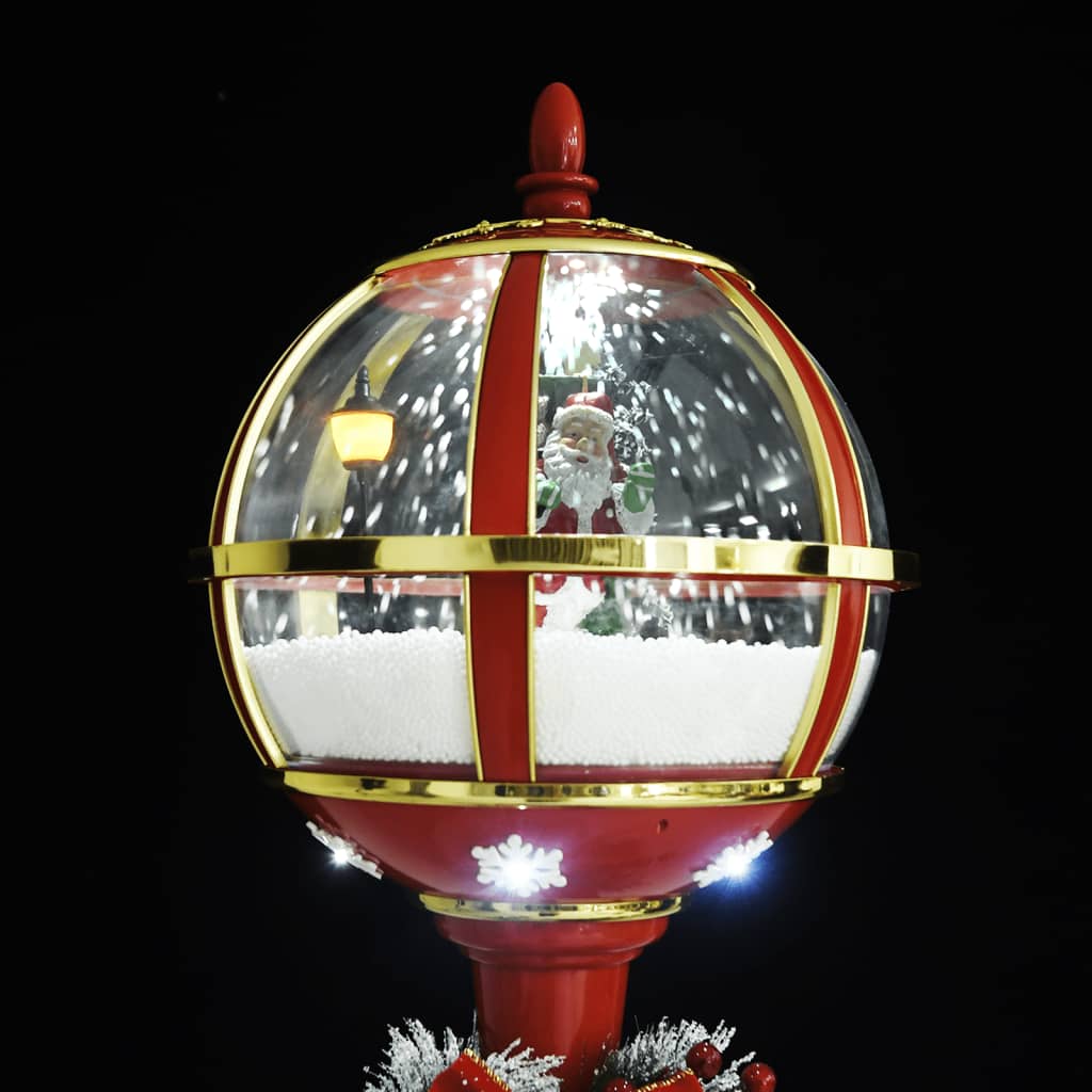 vidaXL Božićna ulična svjetiljka s Djedom Mrazom 175 cm LED