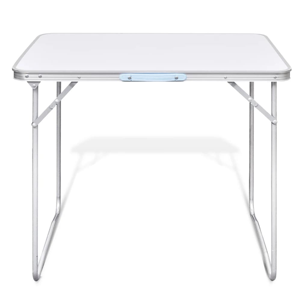 Sklopivi stol za kampiranje prilagodive visine metalni okvir