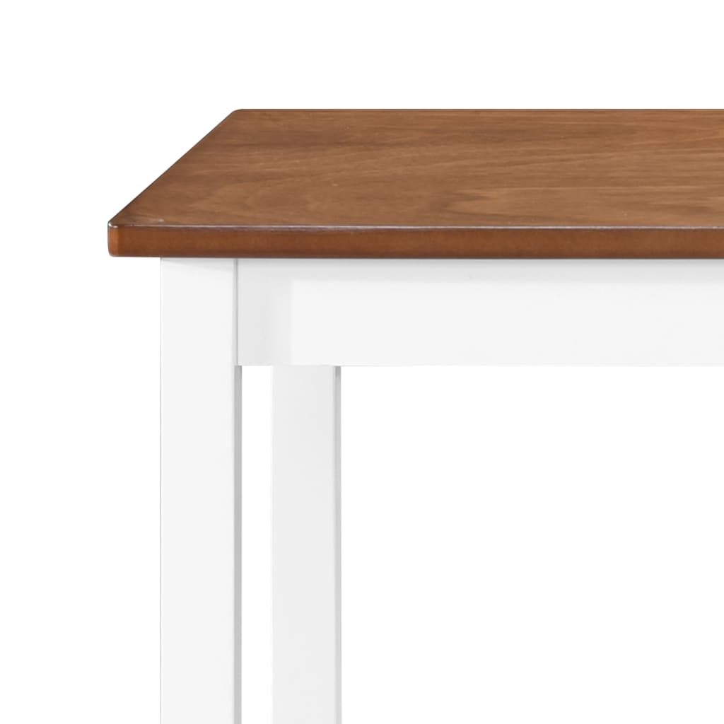 vidaXL Barski stol od masivnog drva 108x60x91 cm