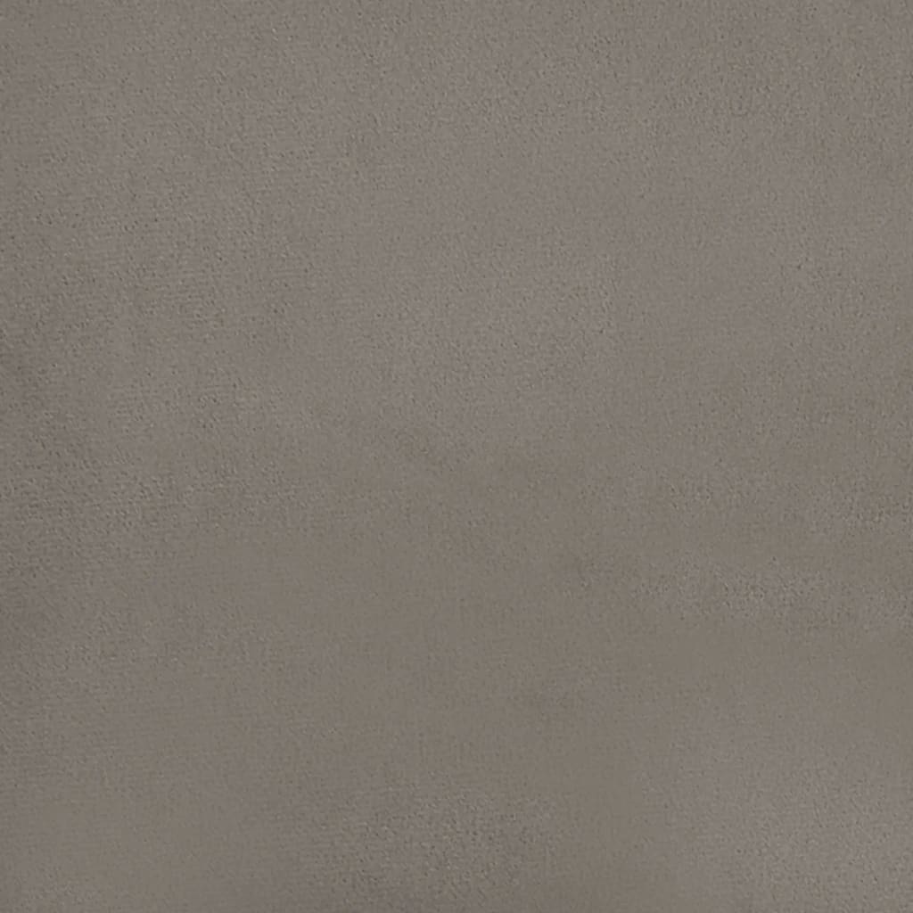 vidaXL Zidne ploče baršunaste 12 kom svjetlosive 60 x 15 cm 1,08 m²