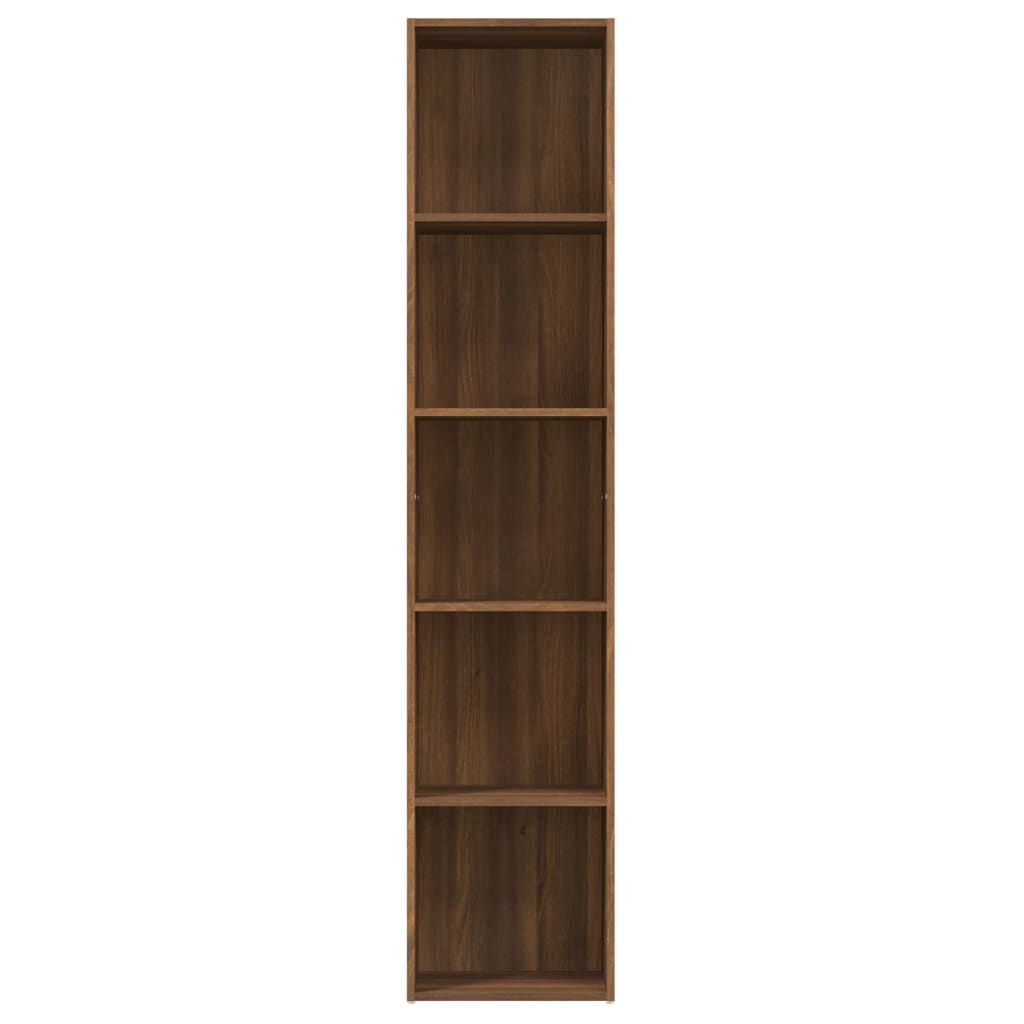 vidaXL Ormarić za knjige smeđi hrast 40x30x189 cm konstruirano drvo