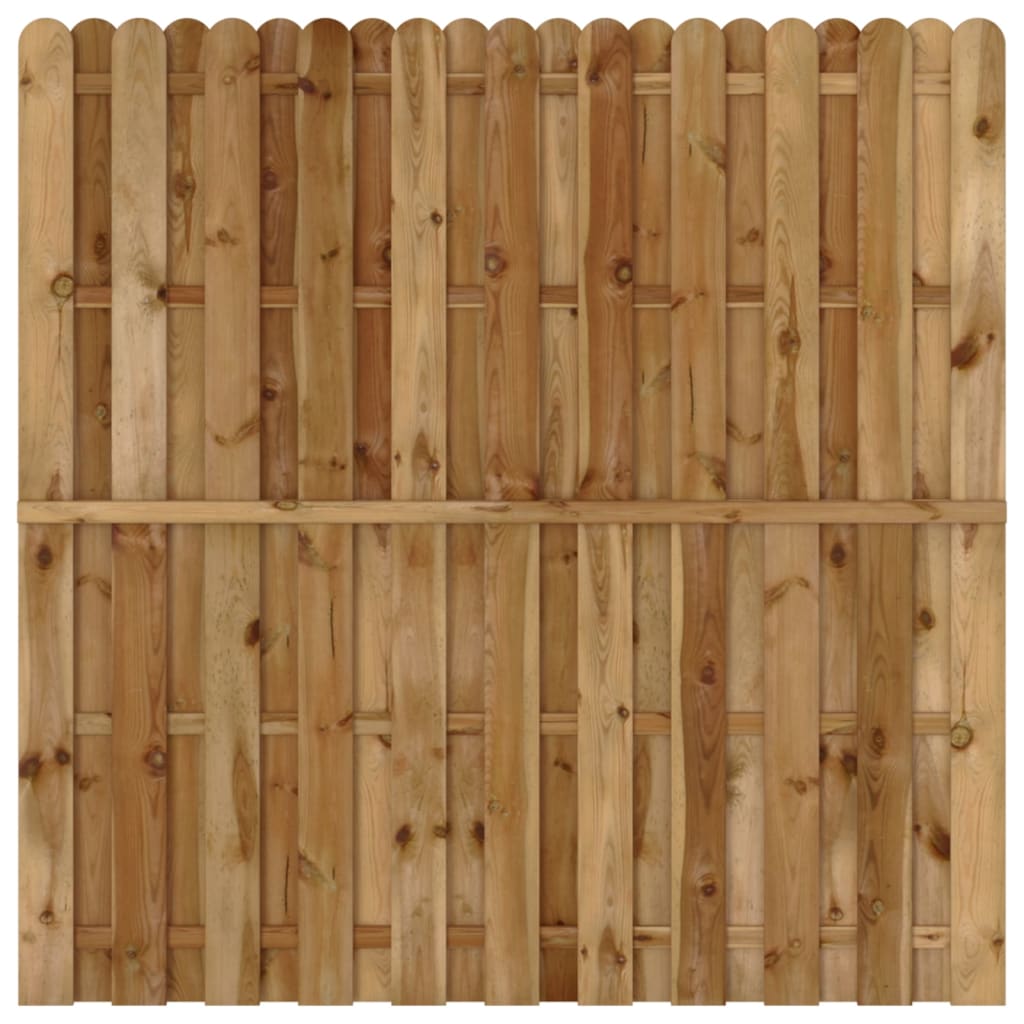 vidaXL Panel za ogradu od borovine 180 x 180 cm