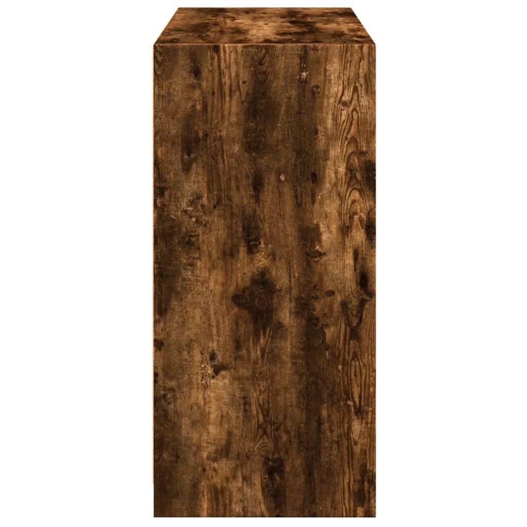 vidaXL Ormar boja dimljenog hrasta 77x48x102 cm od konstruiranog drva