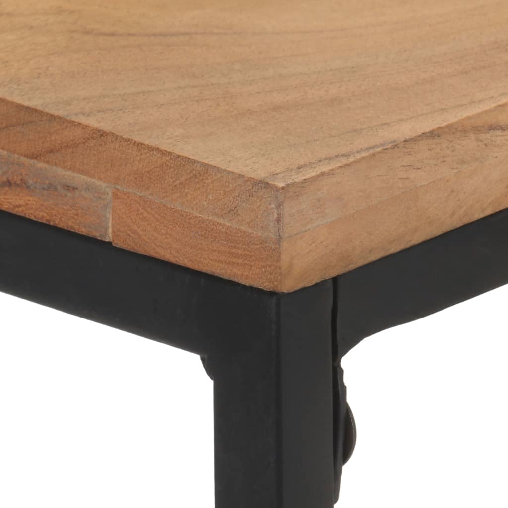 vidaXL Konzolni stol 110 x 35 x 75 cm od masivnog bagremovog drva