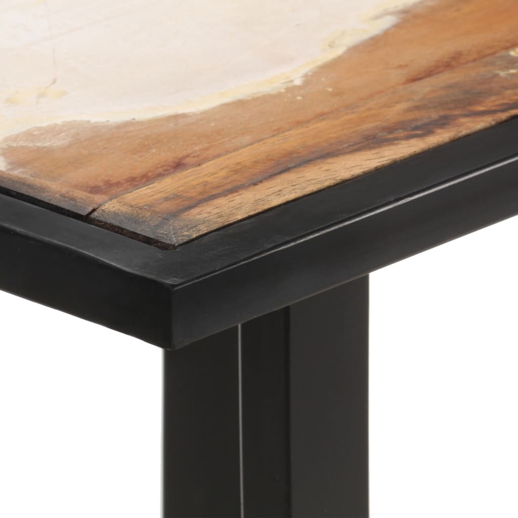 vidaXL Blagovaonski stol 140 cm od masivnog obnovljenog drva