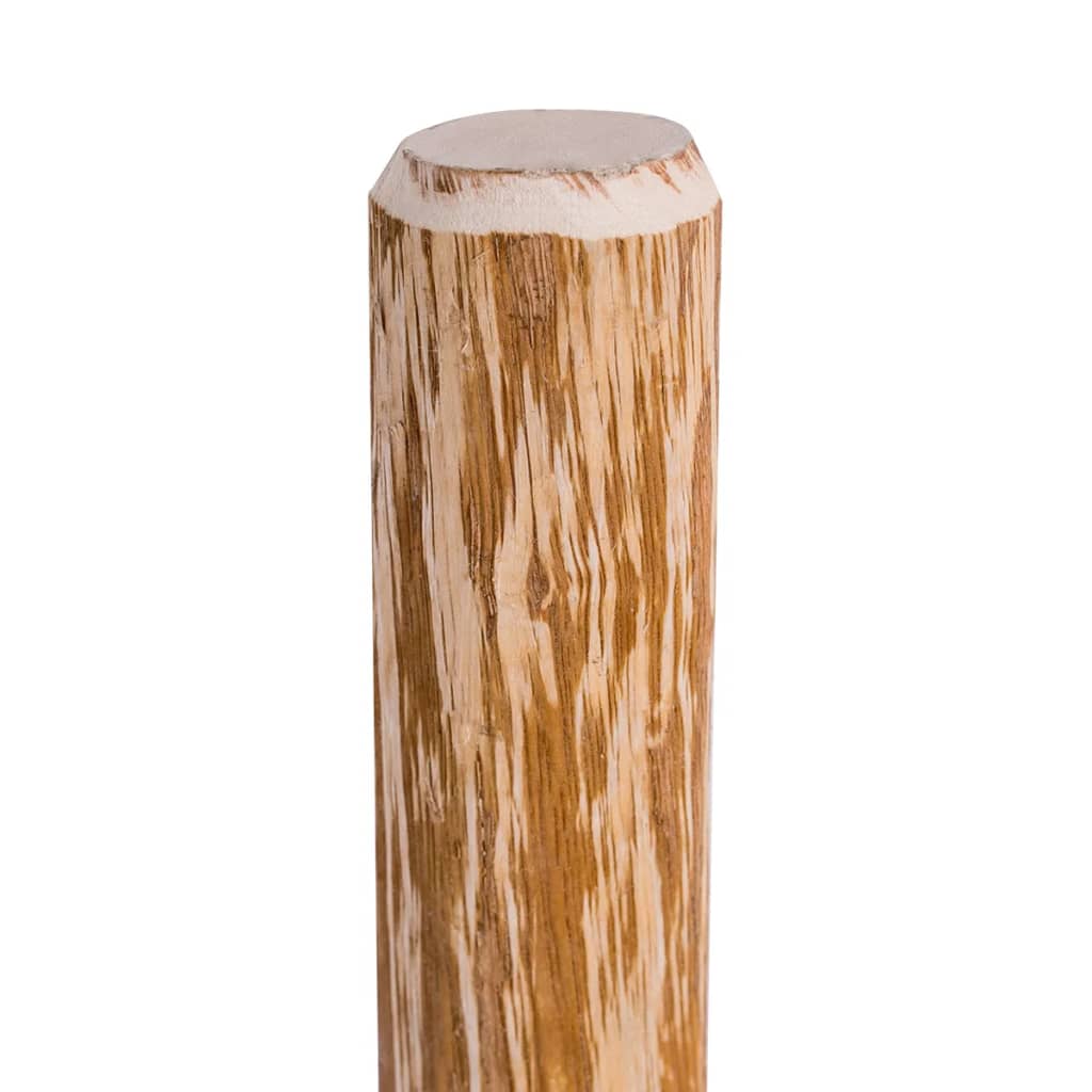 vidaXL Šiljasti stupovi za ogradu 4 kom od drva lješnjaka 90 cm