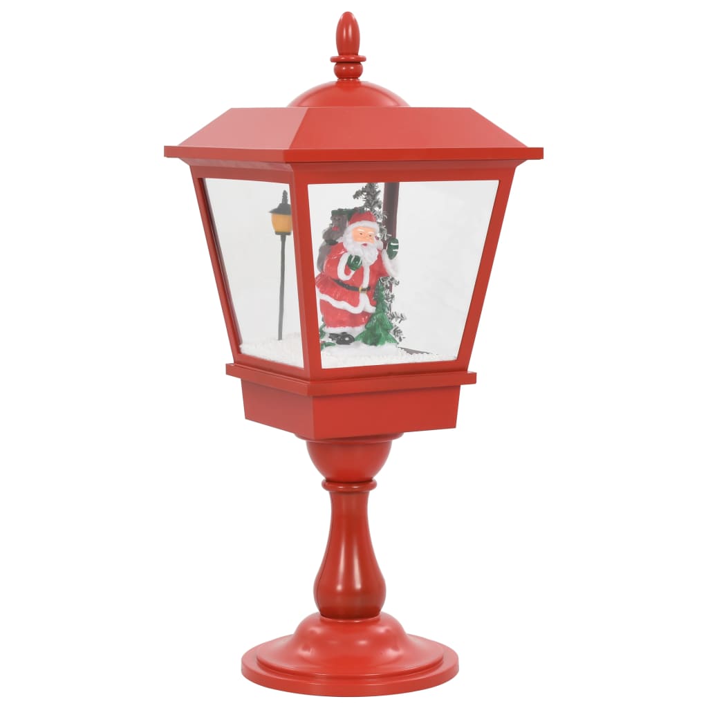 vidaXL Božićna samostojeća svjetiljka s Djedom Mrazom 64 cm LED