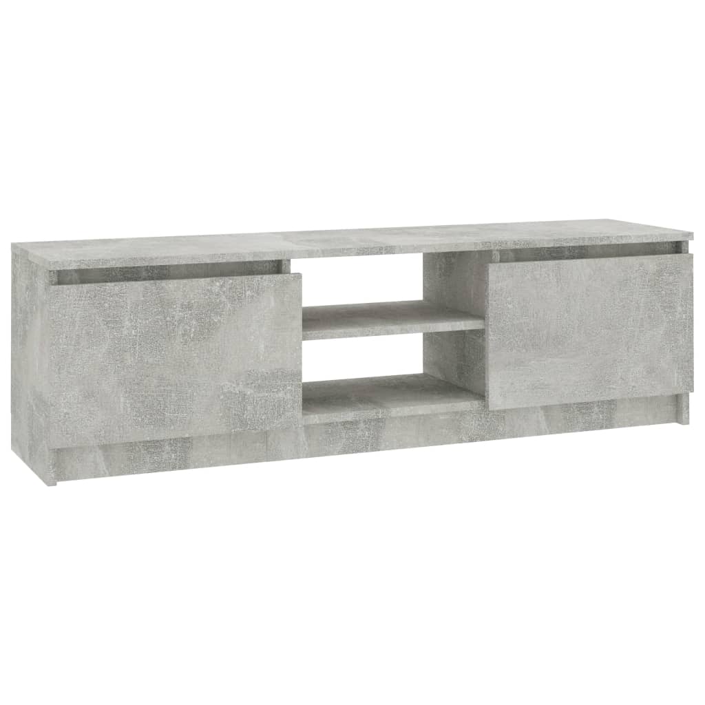 vidaXL TV ormarić od iverice siva boja betona 120 x 30 x 35,5 cm