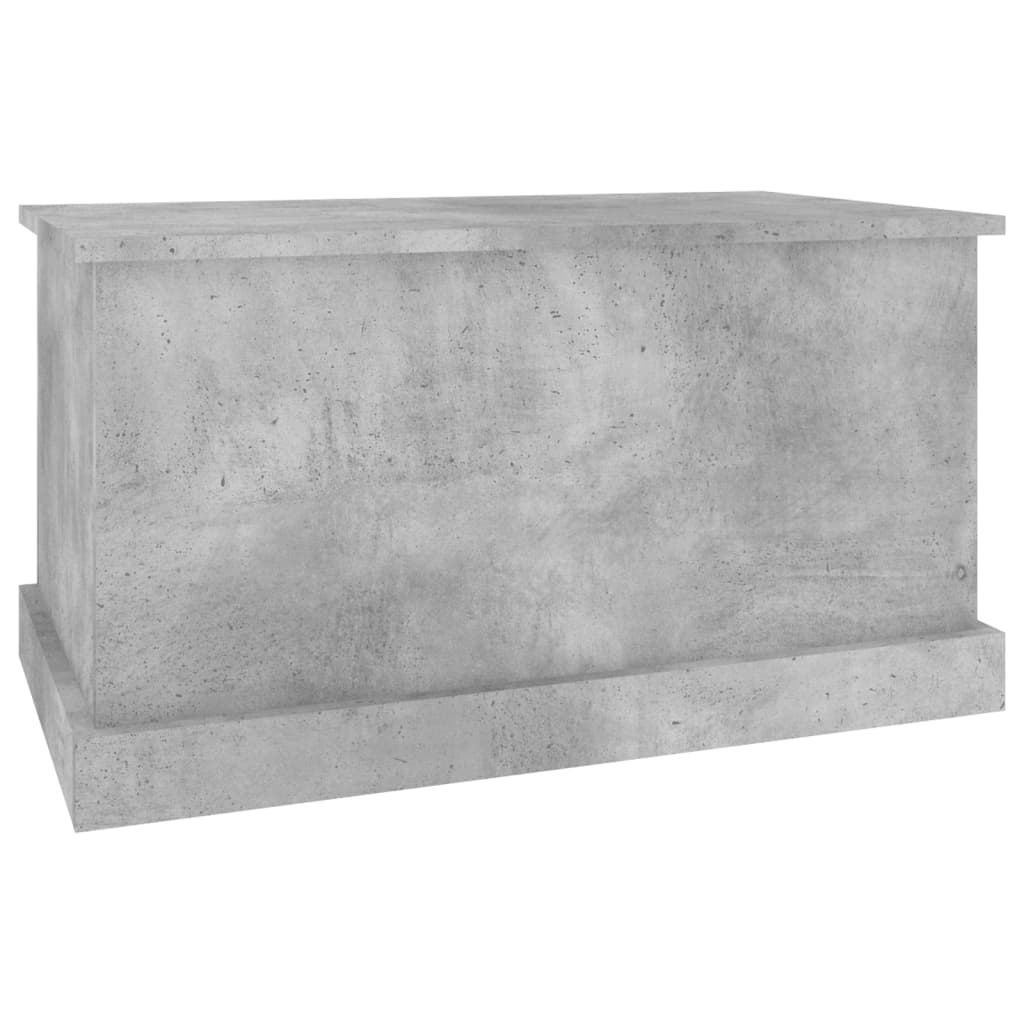 vidaXL Kutija za pohranu boja betona 70 x 40 x 38 cm konstruirano drvo
