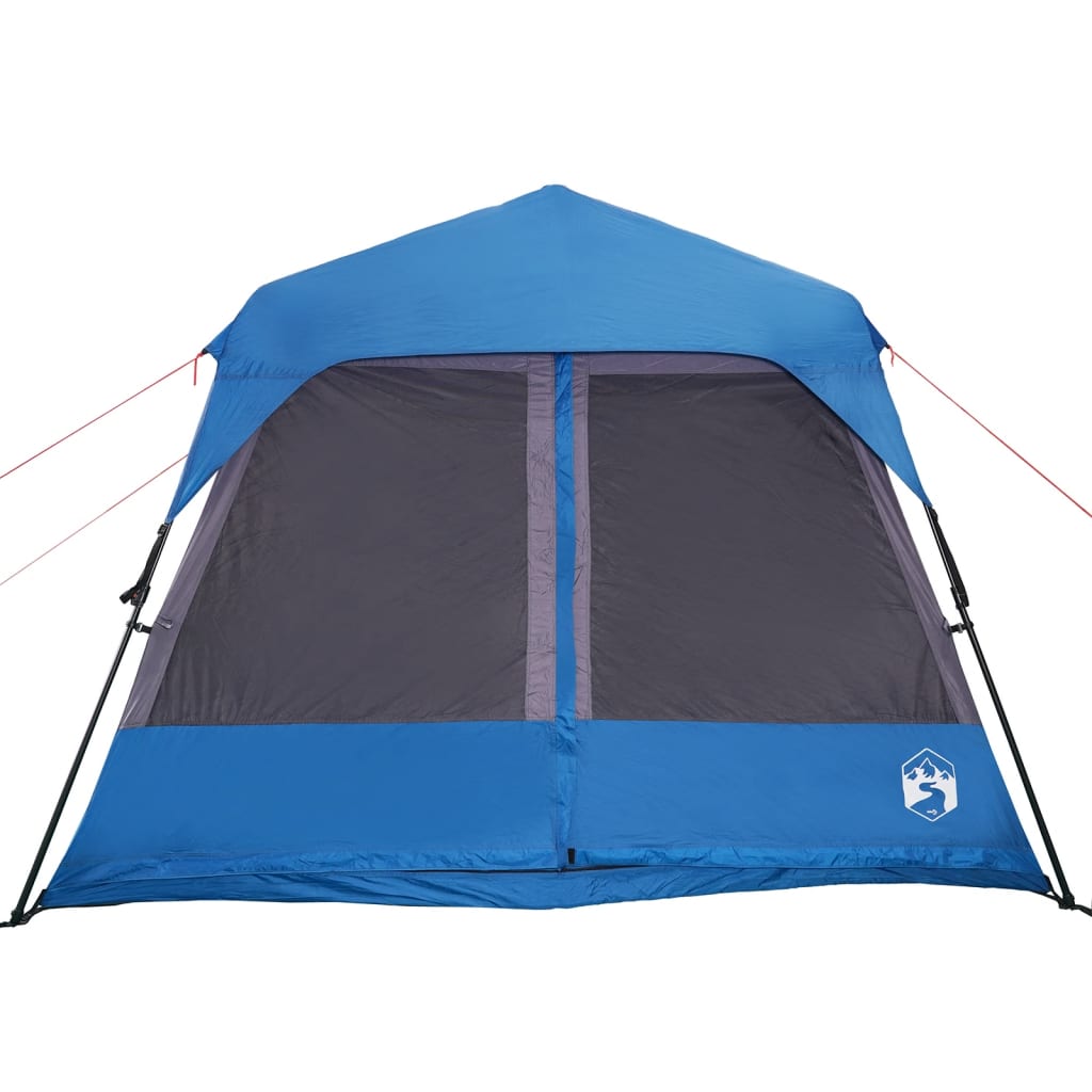 vidaXL Šator za kampiranje za 9 osoba plavi vodootporni