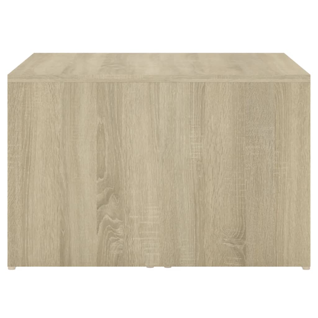 vidaXL 3-dijelni set uklapajućih stolića boja hrasta 60x60x38cm drveni
