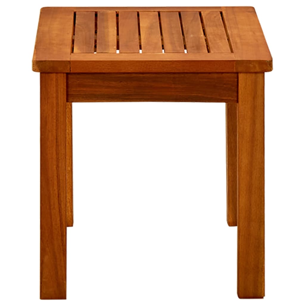 vidaXL Vrtni stolić za kavu 50 x 35 x 36 cm masivno bagremovo drvo