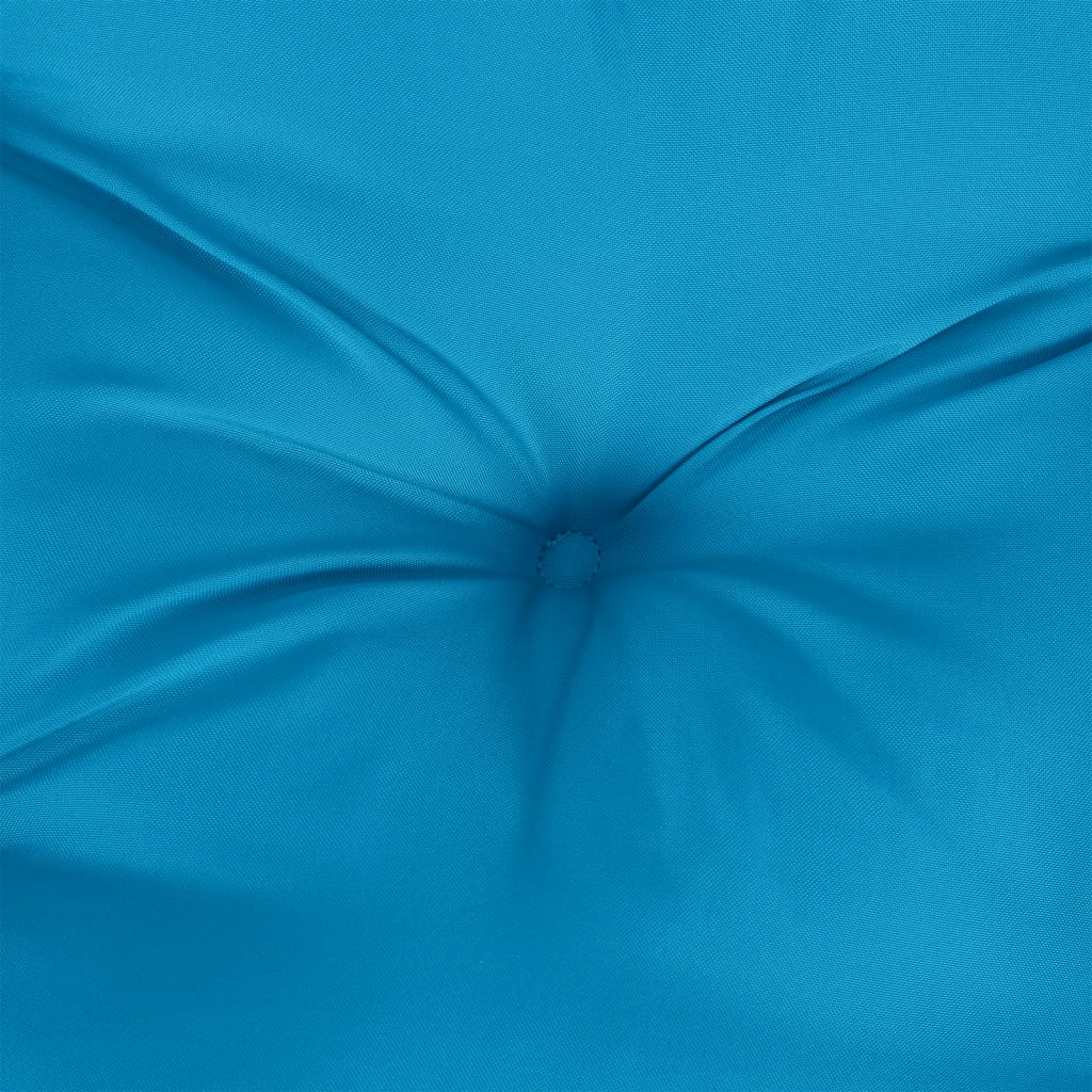 vidaXL Jastuk za palete plavi 120 x 80 x 12 cm od tkanine