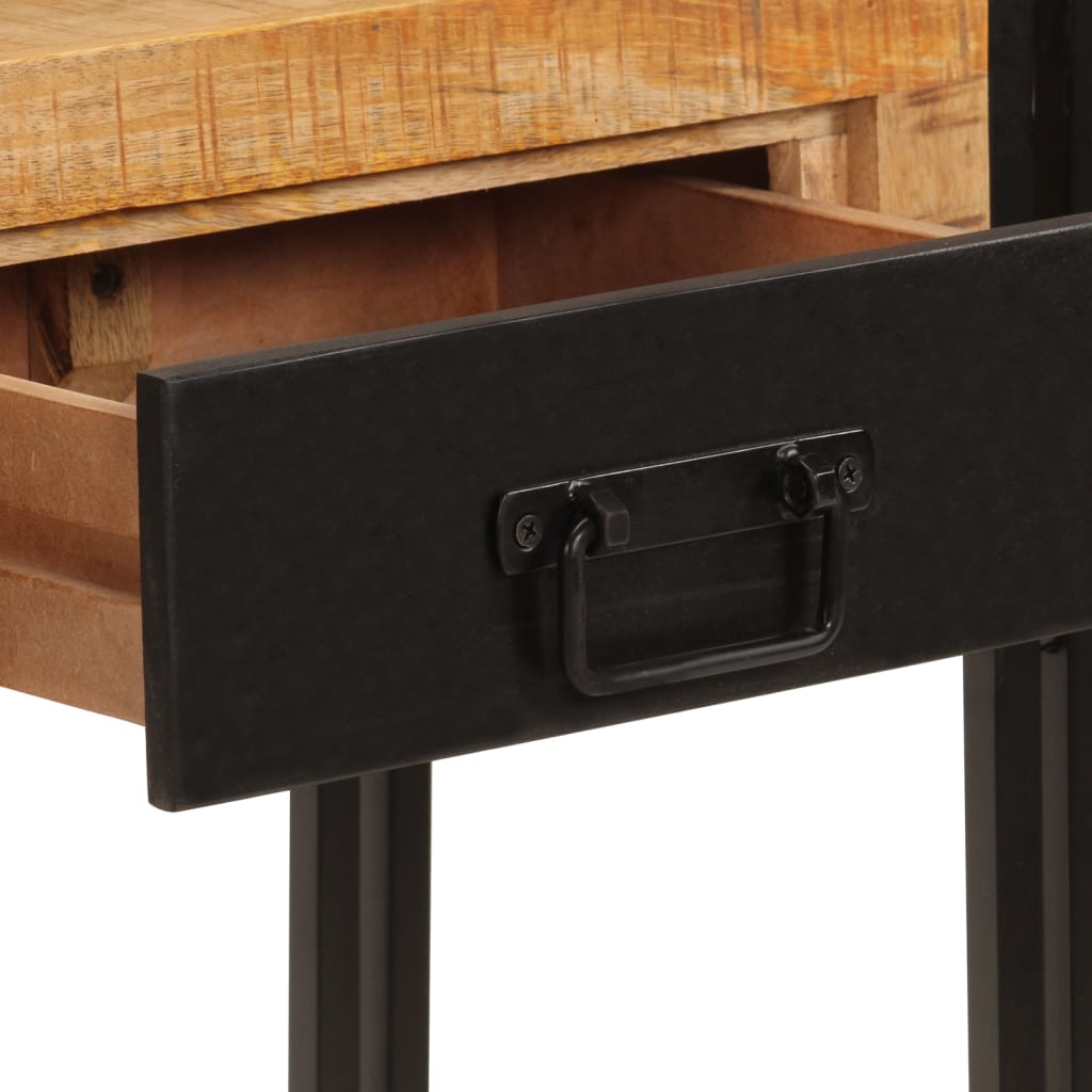 vidaXL Konzolni stol 110 x 30 x 76 cm od masivnog drva manga