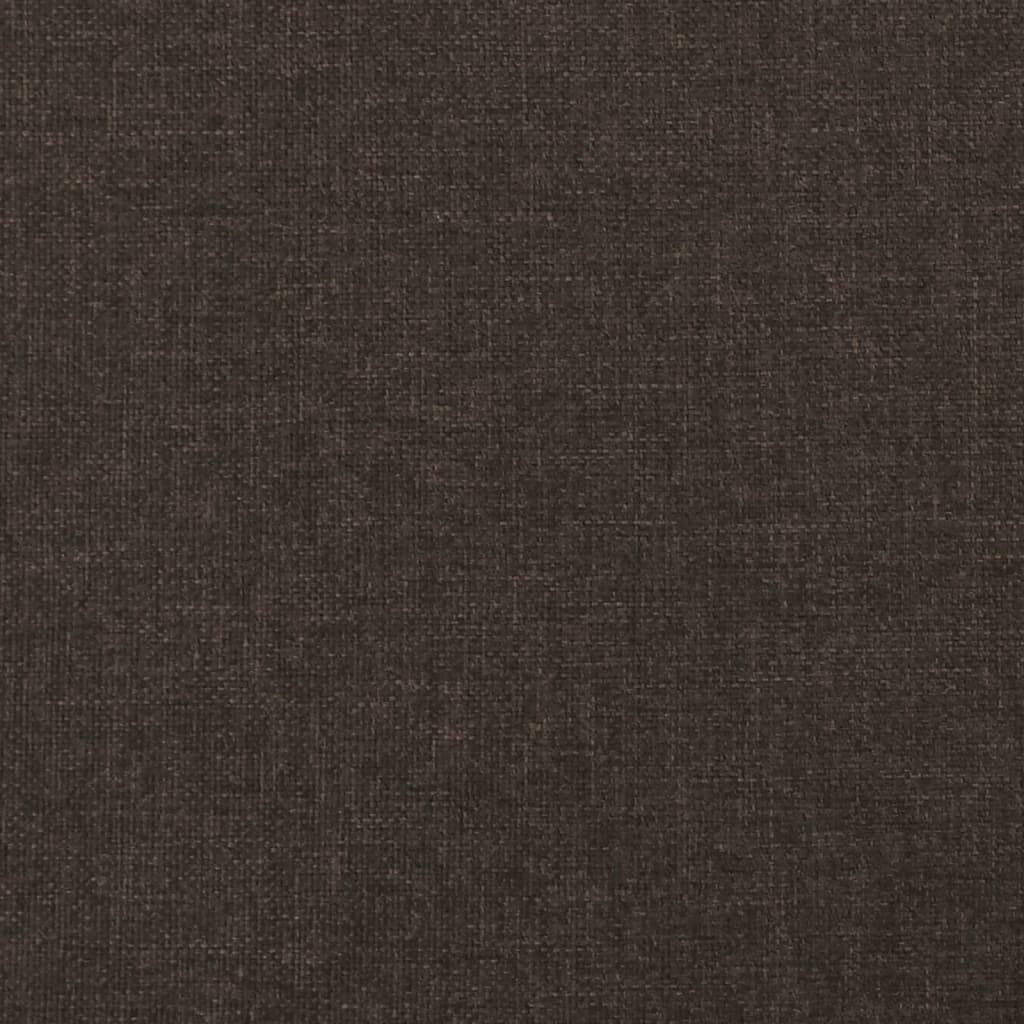 vidaXL Tabure tamnosmeđi 78 x 56 x 32 cm od tkanine